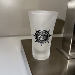 Princess Cruises aGlass and Pewter Shot Glass